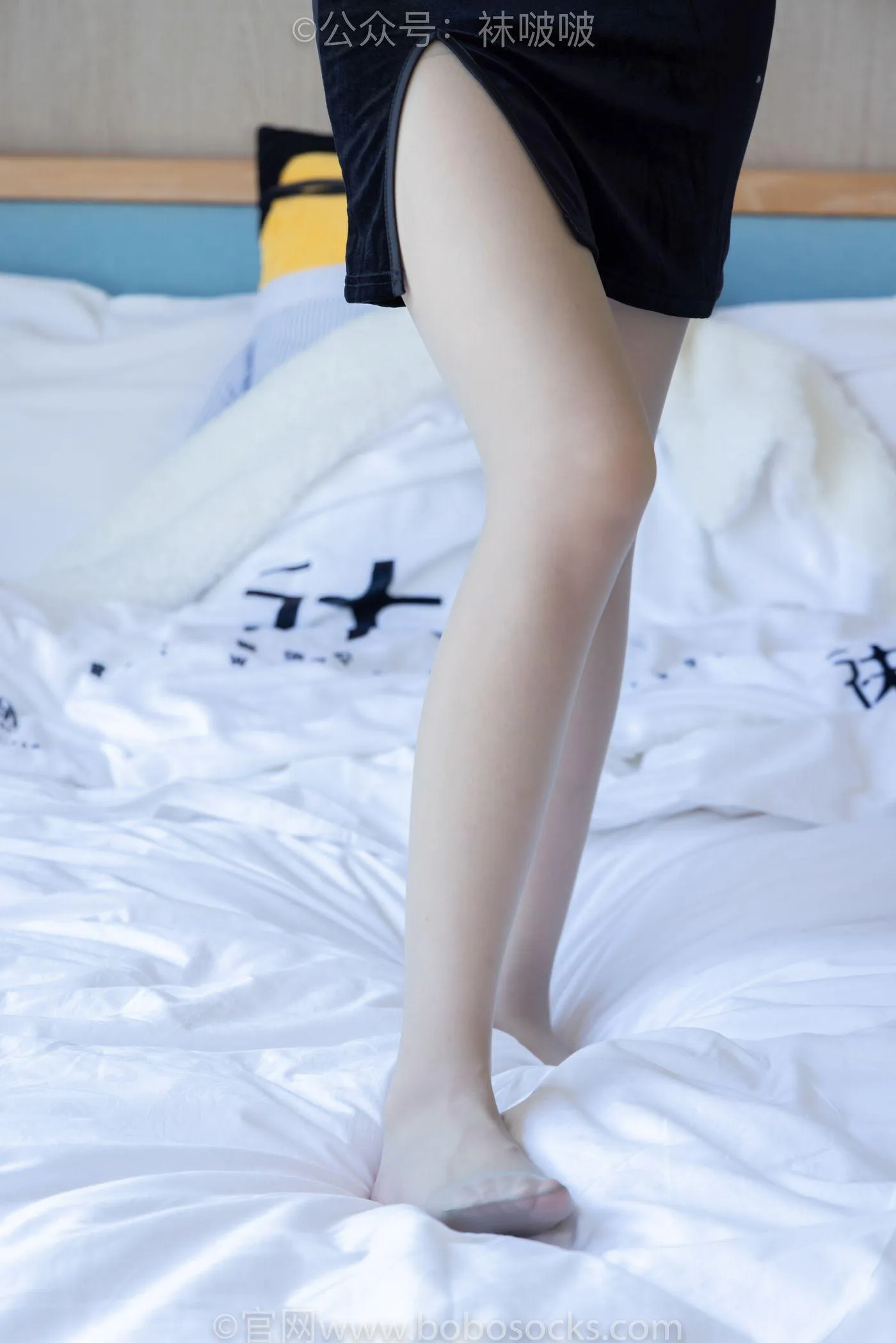 [BoBoSocks袜啵啵]NO.035 小甜豆-平底鞋、薄灰丝、薄咖啡丝 [133P]插图1